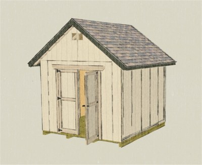 After you build this gable shed it will have all the following 