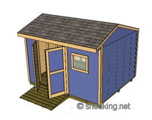 Storage Shed Plans 10X12