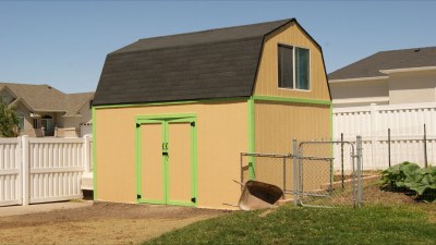 Gambrel Shed Plans with Loft