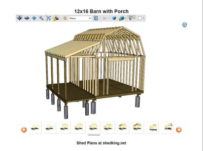 Shed Roof Porch Framing Plans