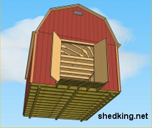 Gambrel Roof Shed Plans 12X16