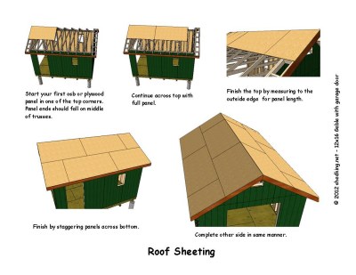 Shed Roof Garage Plans