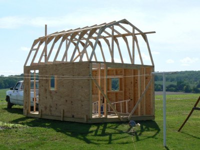 Gambrel shed plans 16x24 | jump to next level