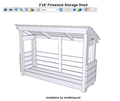 Firewood Shed Plans Free