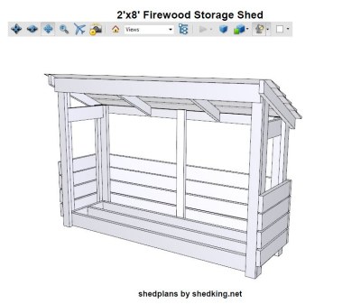 Firewood Shed Plans, Wood Shed Plans, Firewood Storage