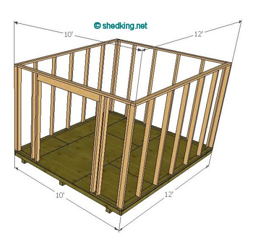 gambrel shed 10' wide
