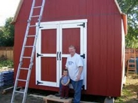 rods 12x16 barn shed rod built this 12x16 barn shed