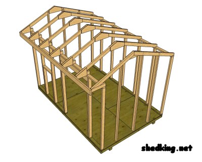 Shed Roof Construction
