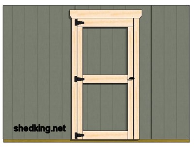 SHED DOORS BUILDING PLANS CHEAP STREW PLANS