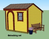 8X10 Shed Plans