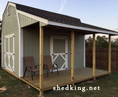 Plans to Build Sheds with Porches