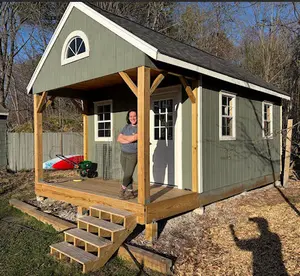 Women Built Sheds - Here's Kate's 12x16 Garden Shed