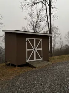 8x12 lean to shed from Diane