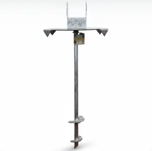 Titan deck foor anchor for shed foundations