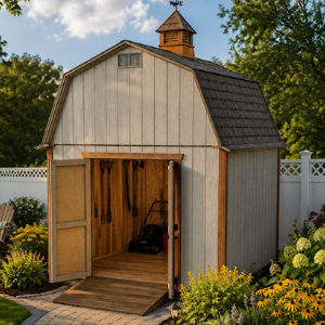 10x10 Barn shed Plan