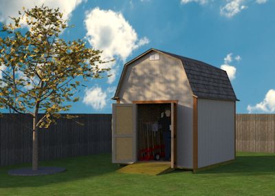 10x10 Barn Shed Plans