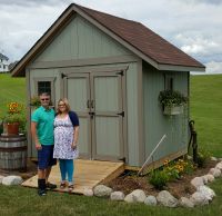 10x10 gable shed plans