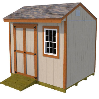 10x12 Saltbox shed plans