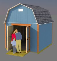 10x12 barn shed plans