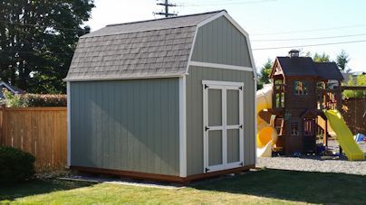 lofted barn shed near you 10 x 12 storage buildling