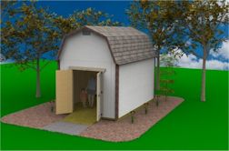 10x16 barn shed plans