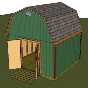 10x12 gambrel shed plans estimated asplan