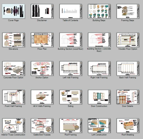 12x20 barn shed plans blueprint pages. Blueprint pages for these 12x20 barn shed plans.