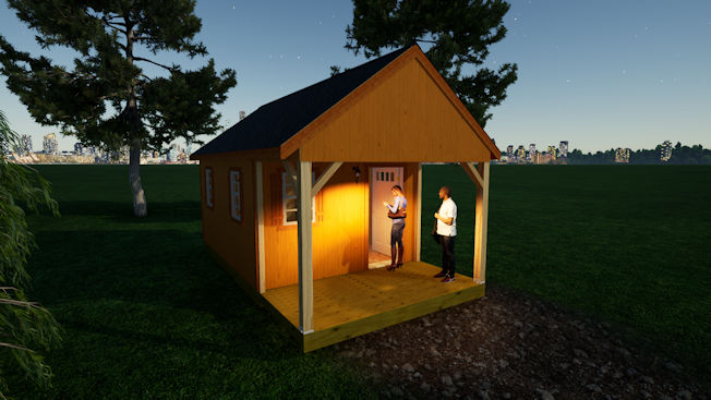 12x22 Backyard Guest House