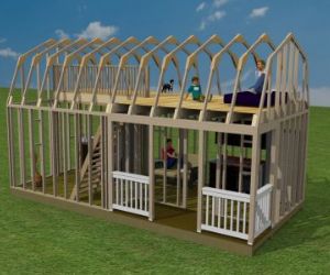 12x12 lean to shed plans - start building your shed today!
