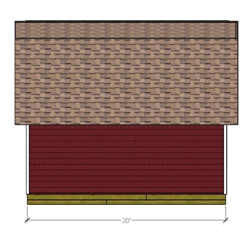 16x20 barn shed dimensions 2