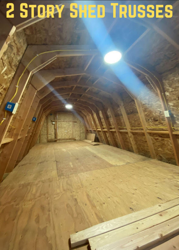 12ft wide 2 story truss plan