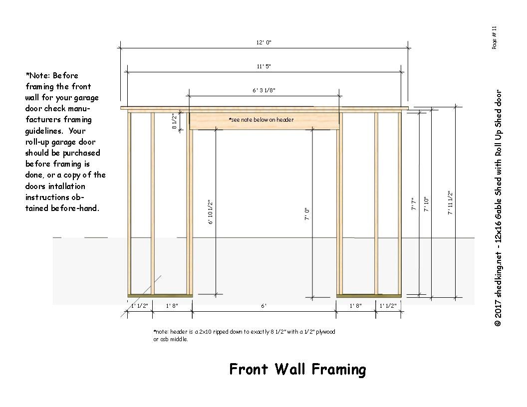 New What Is The Standard Rough Opening For A Garage Door with Simple ... - 6x7 RollupDoor 1056