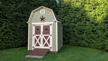 8x10 barn shed plans used by one of my customers.