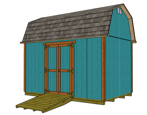 Plans To Build an 8x12 Barn Shed