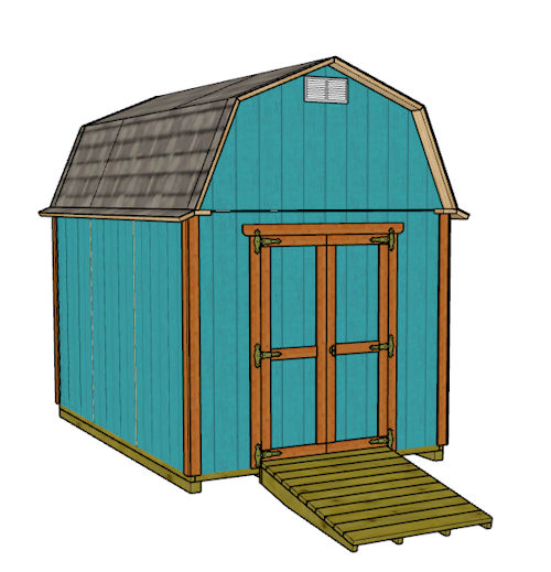 Plans To Build an 8x12 Barn Shed