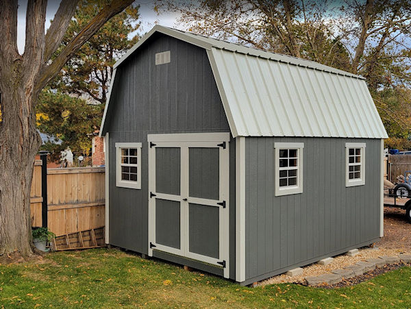 12x16 barn shed picture from Jeff Adams