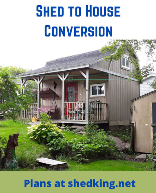 shed to house plans 500