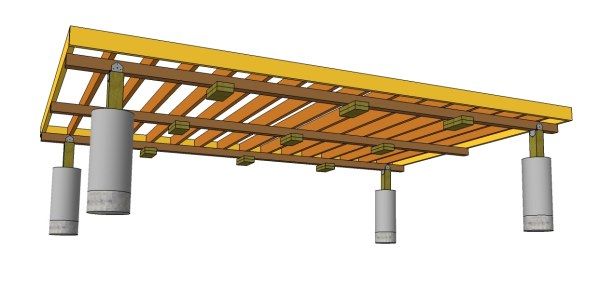 using pier blocks for deck building mycoffeepot.org