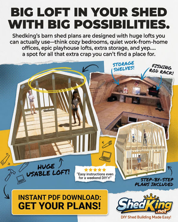 Picture link for barn shed plans