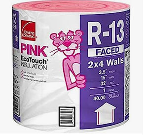 R-13 batt insulation