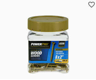 2 inch construction screws exterior