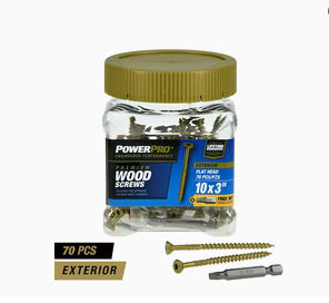 3 inch construction screws exterior