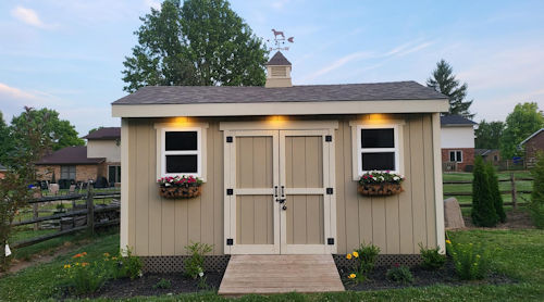 Chris's 16x12 garden shed Chris's 16x12 Garden Shed Picture
