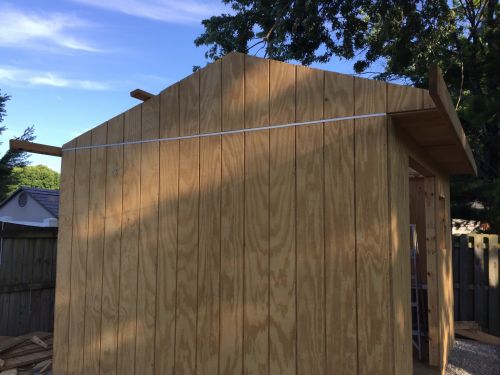 Dan's 12x10 Saltbox Shed