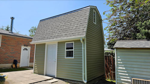 Daves 10x14 barn front picture Daves 10x14 barn front picture