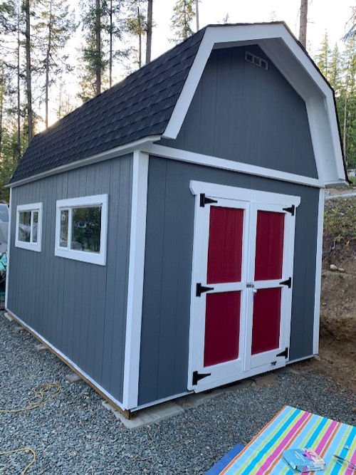 Dayne's 10x16 Barn Shed