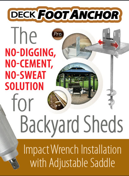 Titan Deck Foot Anchor