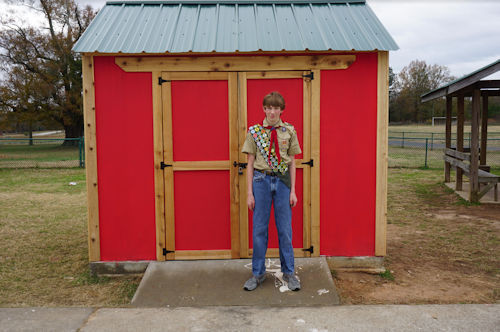 Dillon's eagle scout shed project Dillon's eagle scout shed project