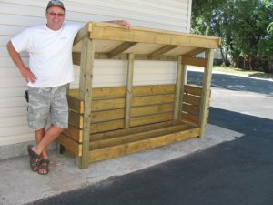 2'x8' Firewood Shed Plans 2'x8' Firewood Shed Plans