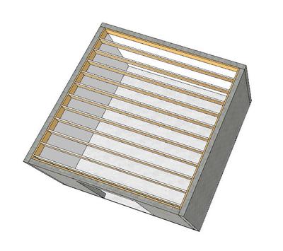 Joist spacing for 15' x15'